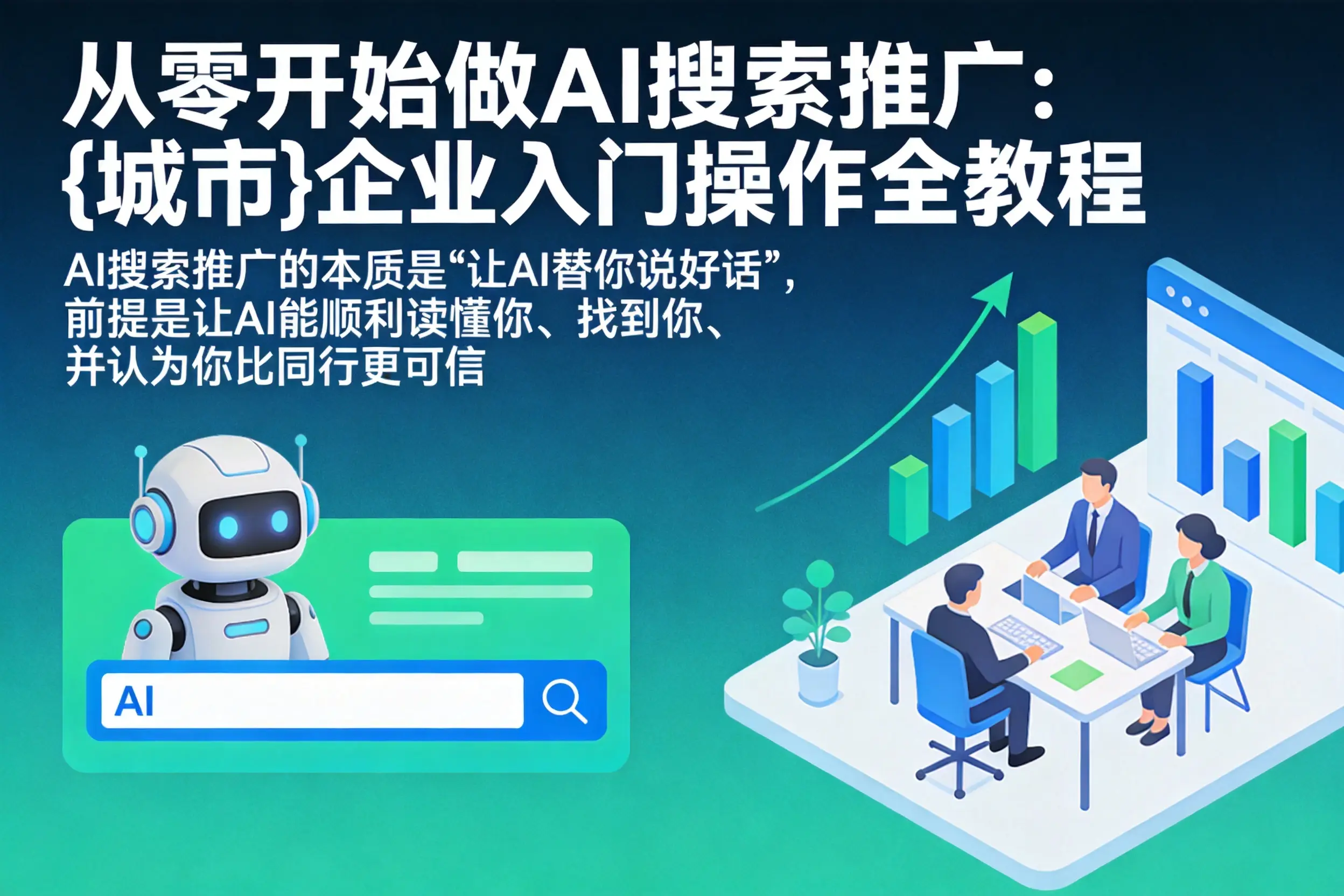 从零开始做AI搜索推广：菏泽企业入门操作全教程