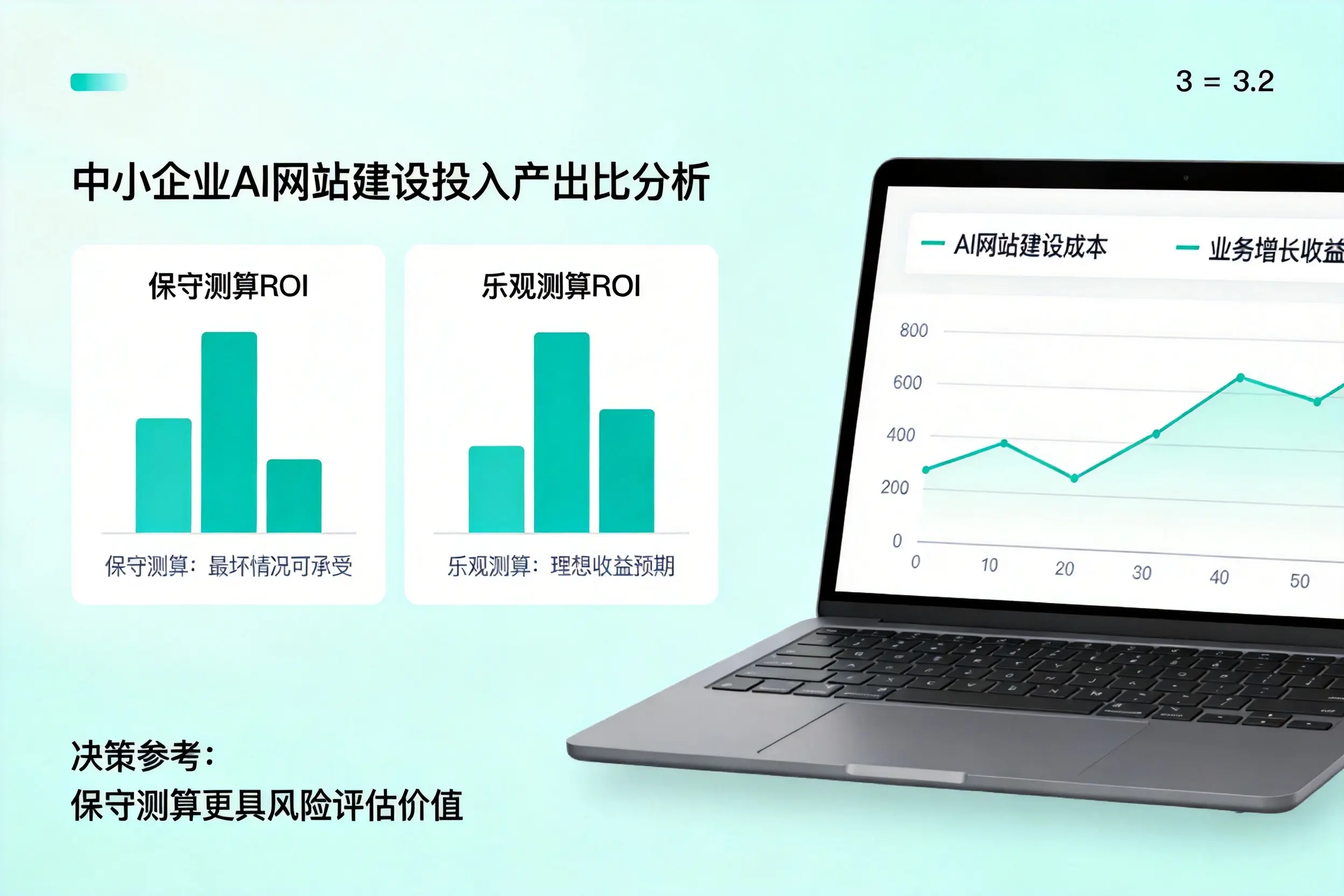 菏泽中小企业AI网站建设投入产出比怎么算?先看这份分析