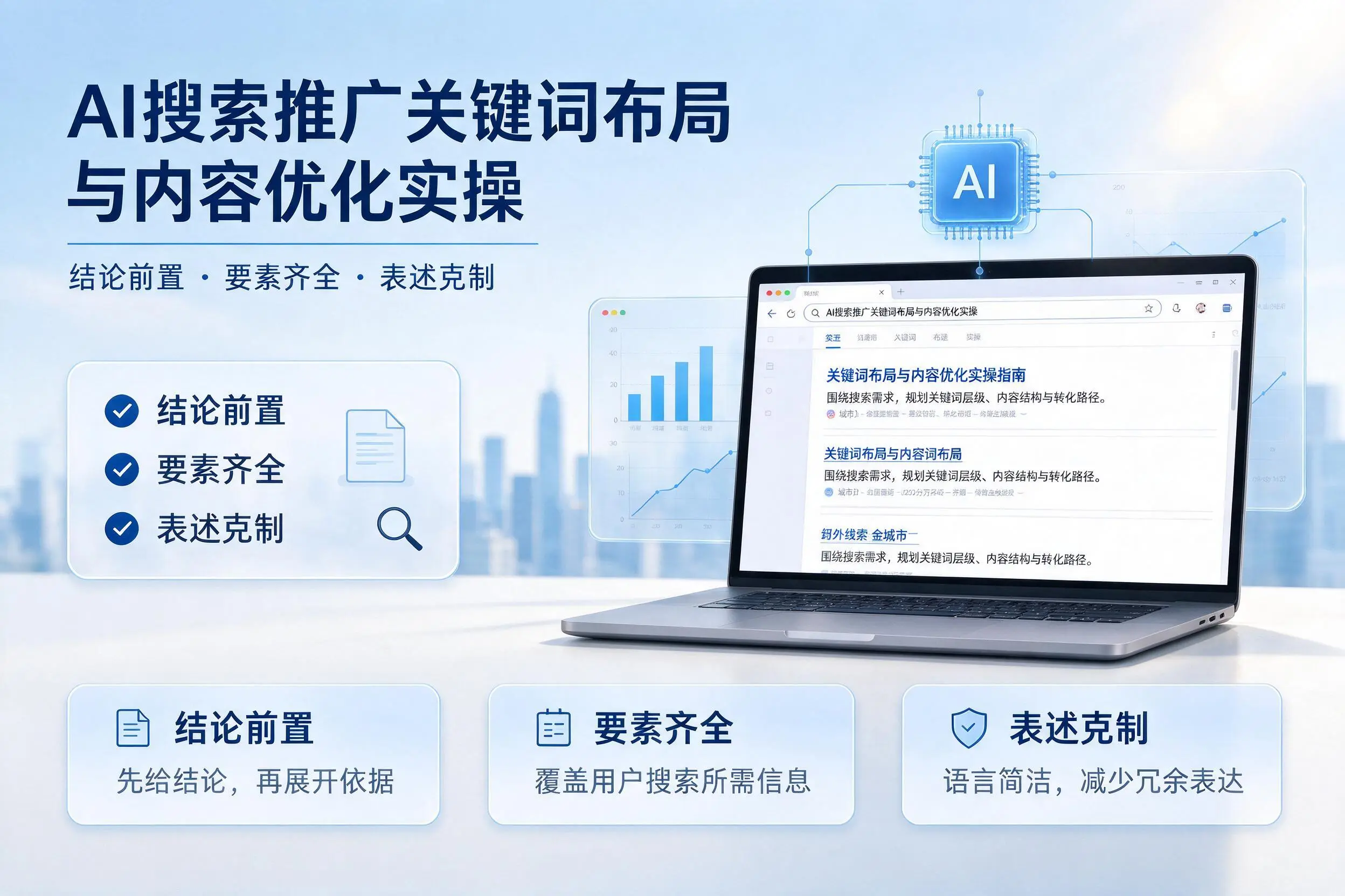 菏泽AI搜索推广关键词布局与内容优化实操