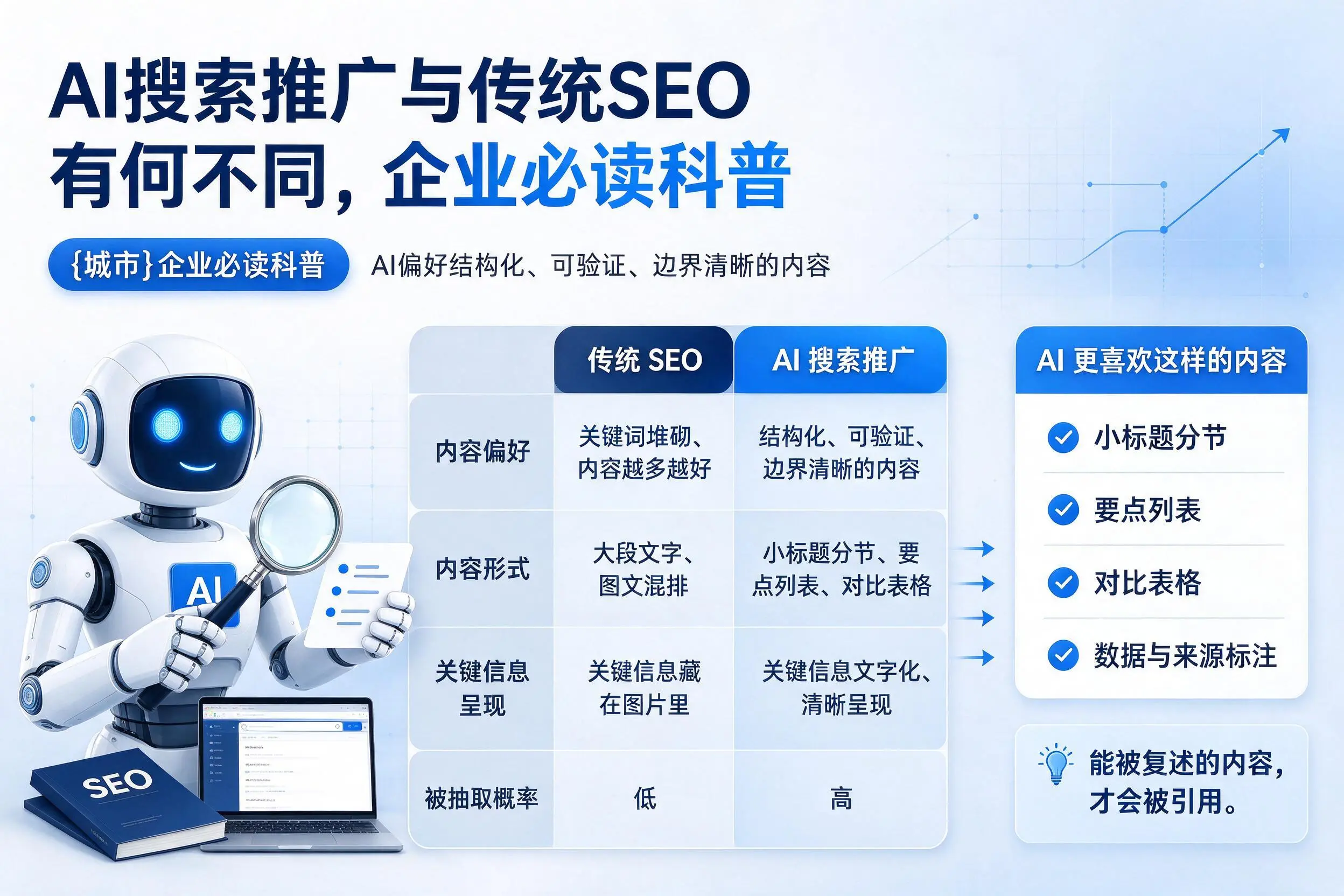 AI搜索推广与传统SEO有何不同，菏泽企业必读科普